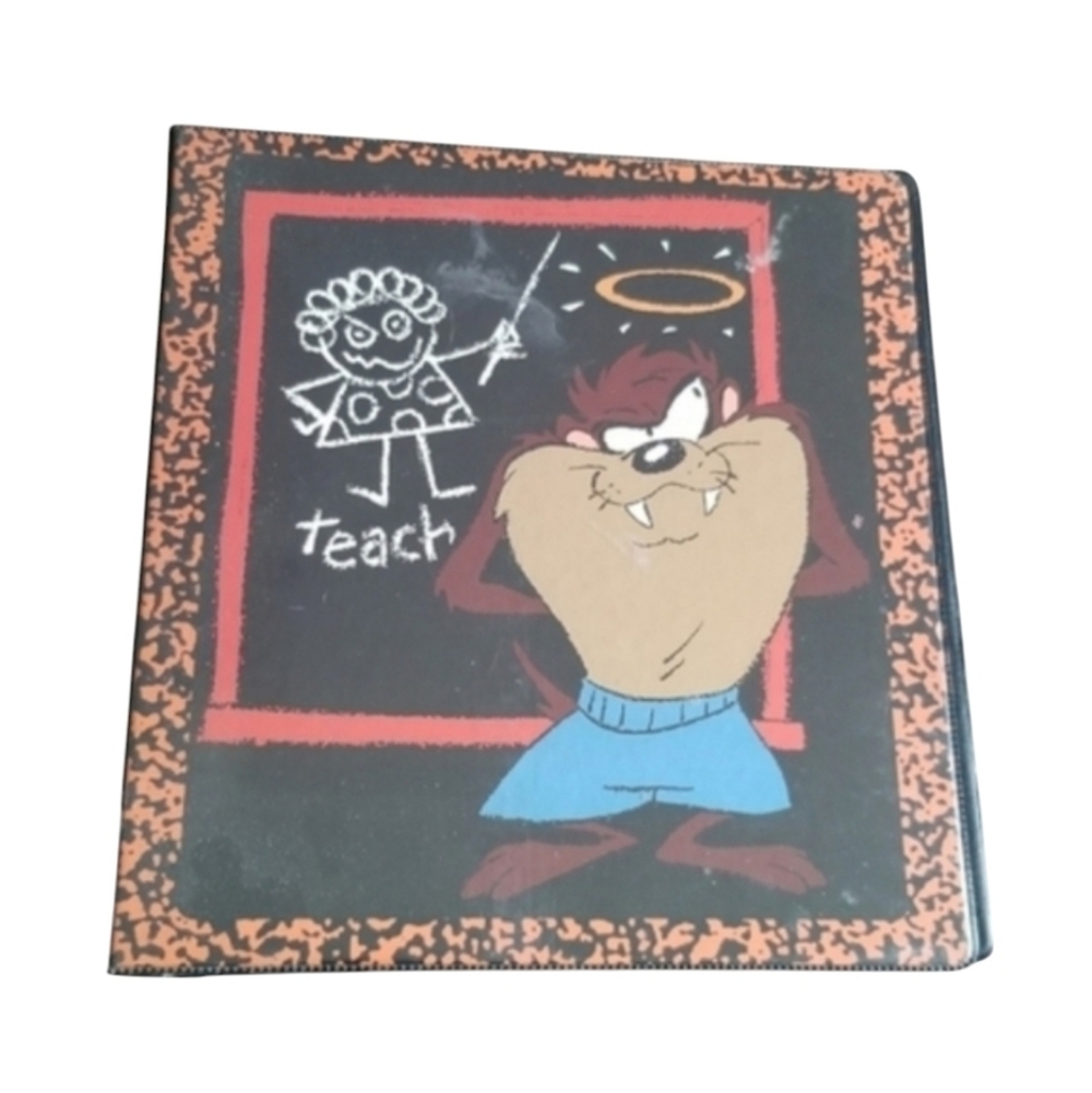 Vintage Taz Binder